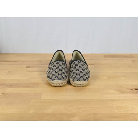 Gucci GG Supreme Blue Espadrilles Men's Size 9 | US 10 - Picture 6 of 12